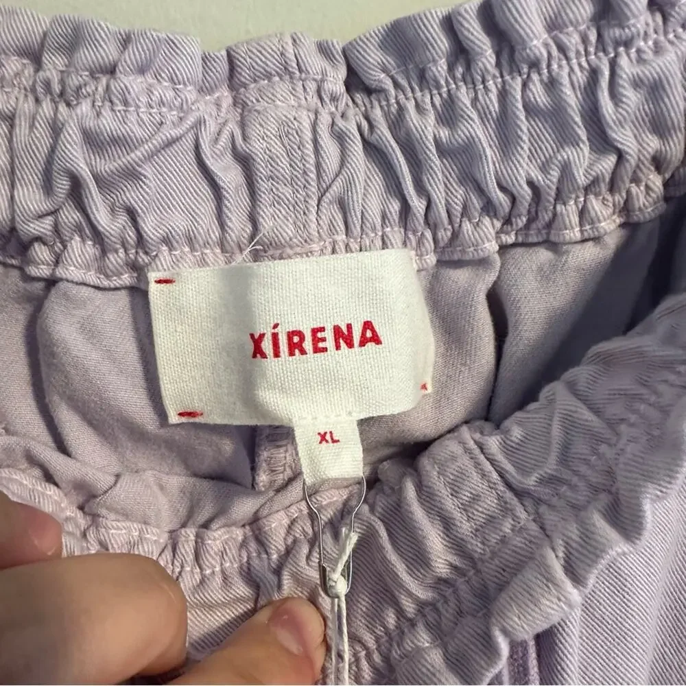 NWT Xirena Purple Cotton Pants XL